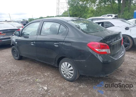 2018 Mitsubishi Mirage G4 Es z USA, uszkodzony, nr VIN ML32F3FJ4JHF14726